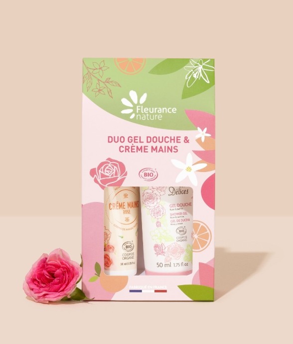 Duo Bio gel douche et crème...