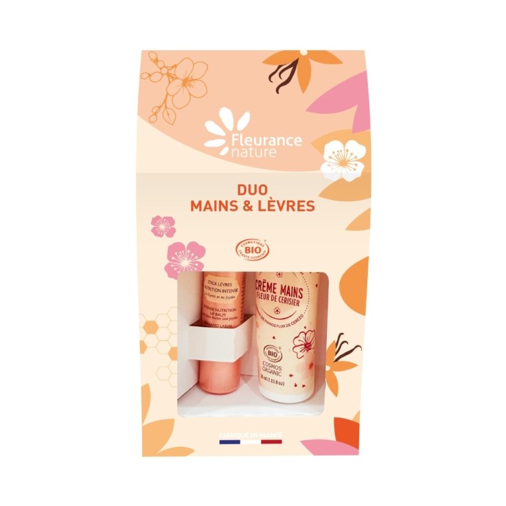 Duo Bio Mains et Lèvres fleur de cerisier