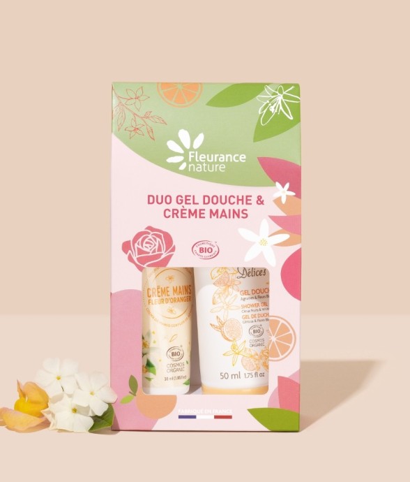Duo Bio gel douche et crème...