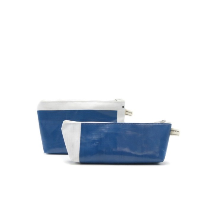 Trousse en bâche upcyclée