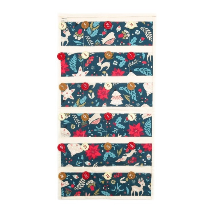 Calendrier de l'Avent DIY réutilisable
