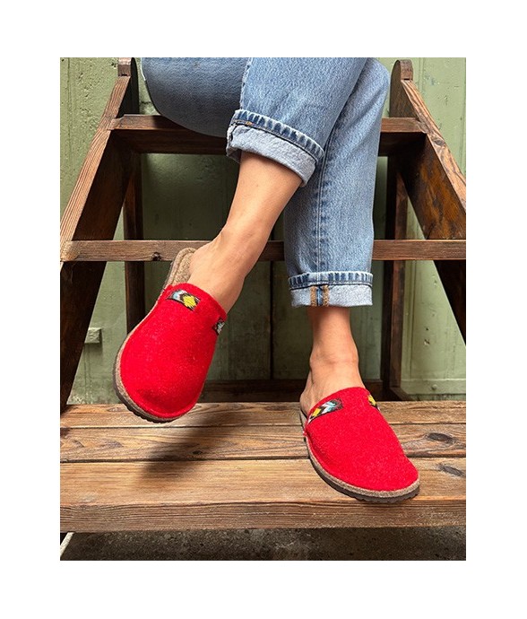 Chaussons mixtes Laine...