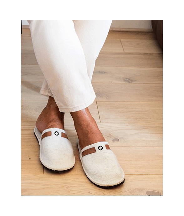 Chaussons mixtes Laine...