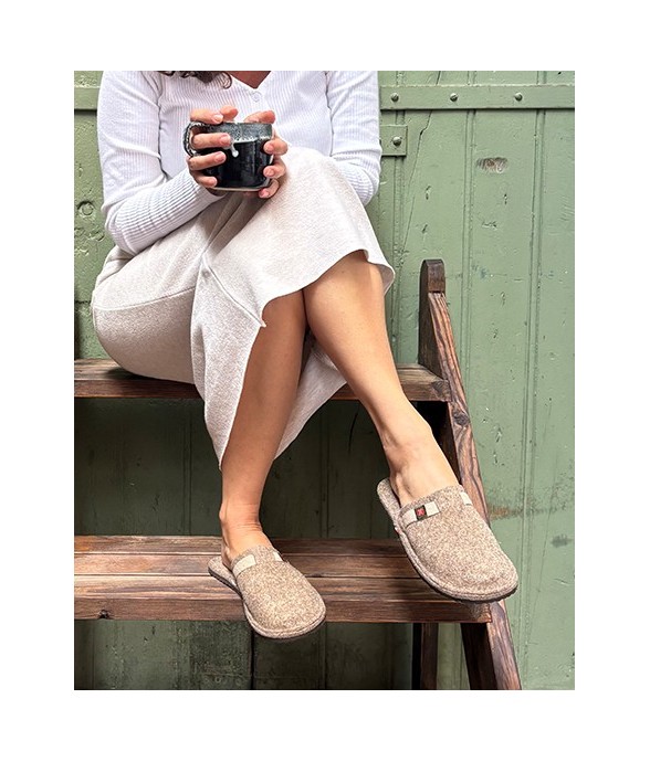 Chaussons mixtes Laine...