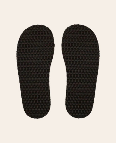 Chaussons mixtes Laine artisanale Cham Brun 38/39