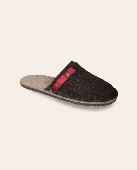 Chaussons mixtes Laine Nevache Anthracite 38/39