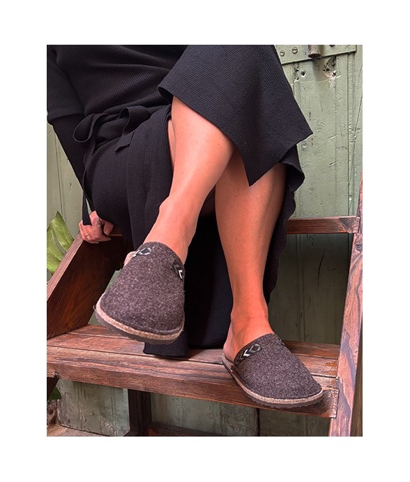 Chaussons mixtes Laine Avoriaz