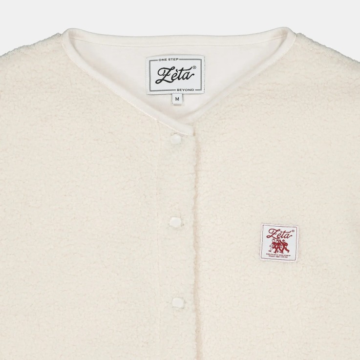 Veste mixte Sherpa sans manches Fibres Recyclées