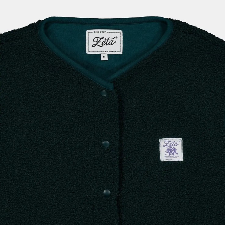 Veste mixte Sherpa sans manches Fibres Recyclées