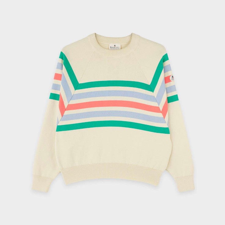 Pull rayé bicolore Lydia coton