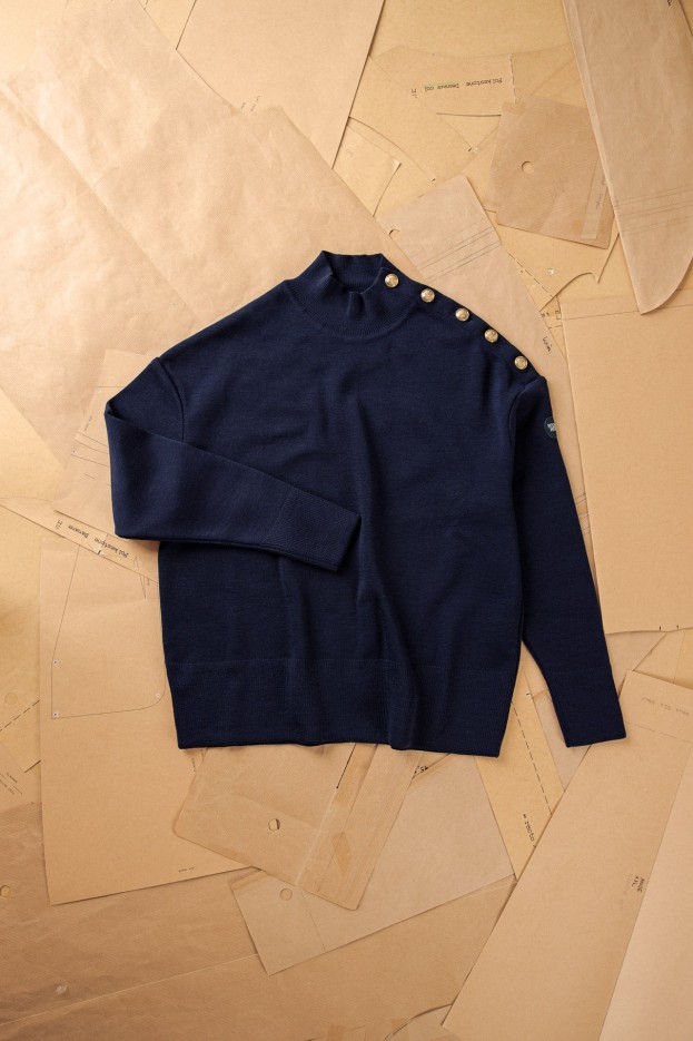 Pull uni Eulalie laine mérinos