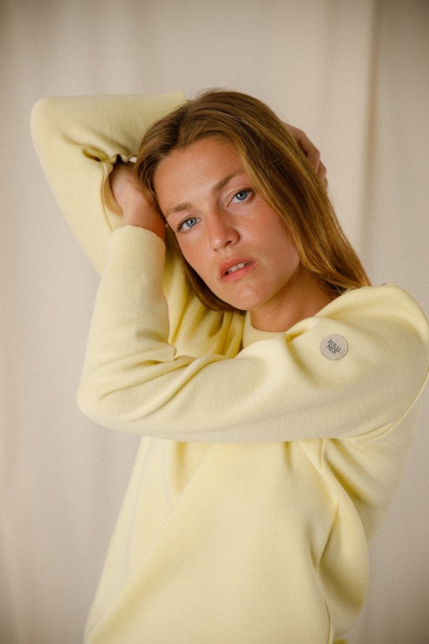 Pull marin uni Ellen laine mérinos