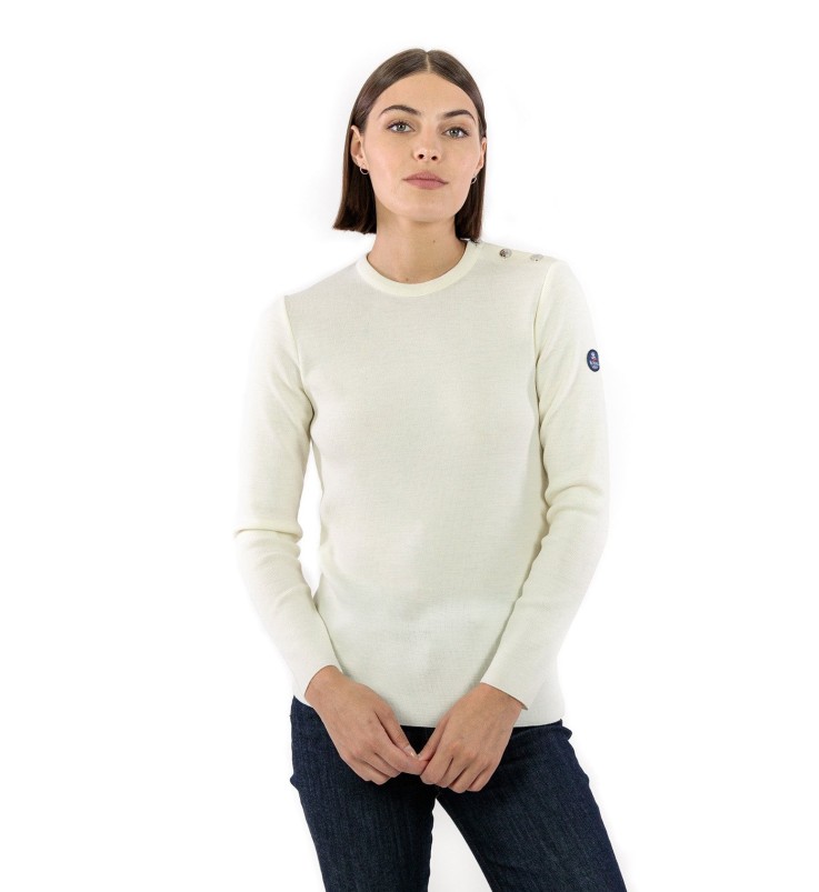 Pull marin uni Klasel laine mérinos