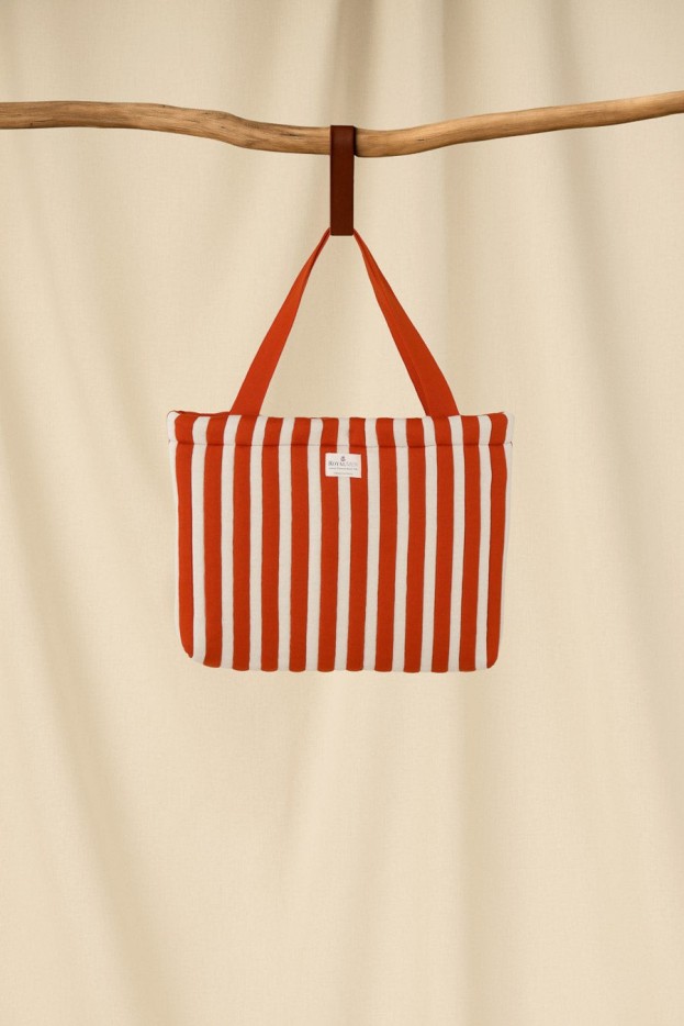 Moyen cabas rayé Gaby