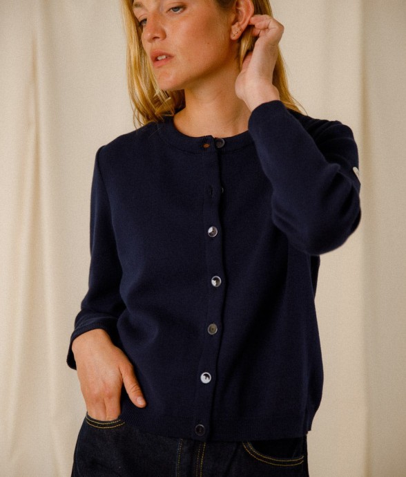 Cardigan Vivia coton