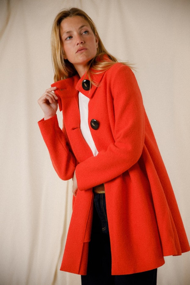 Manteau Morgane en laine