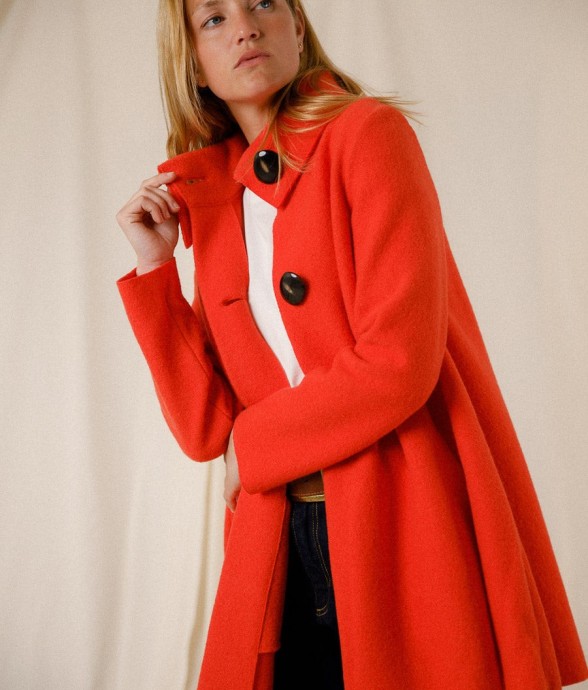 Manteau Morgane en laine