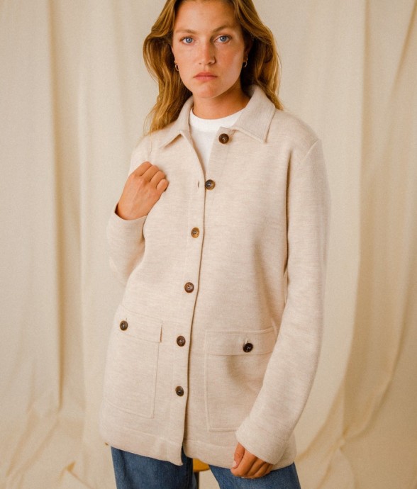 Veste droite Lola laine...