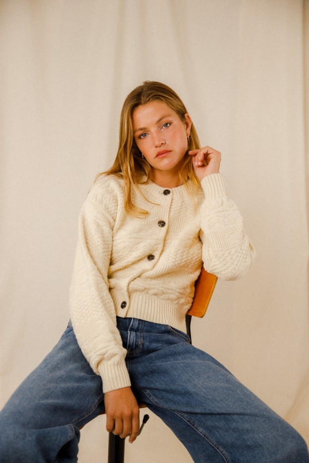 Gilet Anouck laine vierge