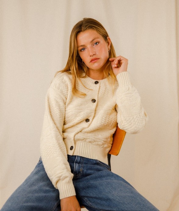 Gilet Anouck laine vierge