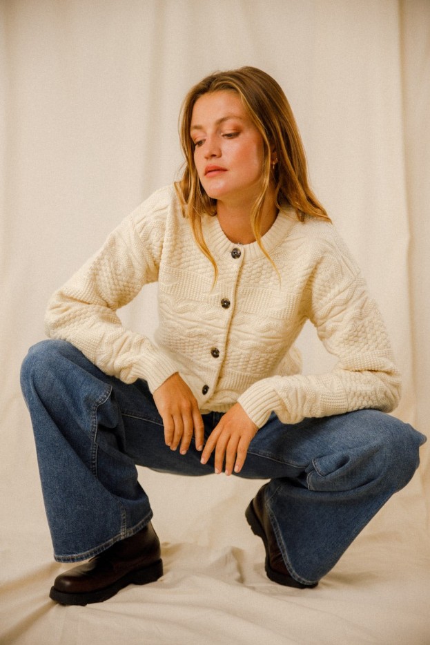 Gilet Anouck laine vierge