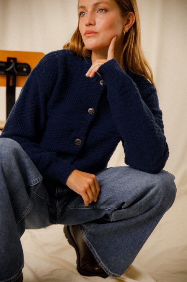 Gilet Anouck laine vierge