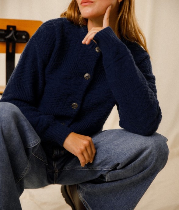 Gilet Anouck laine vierge