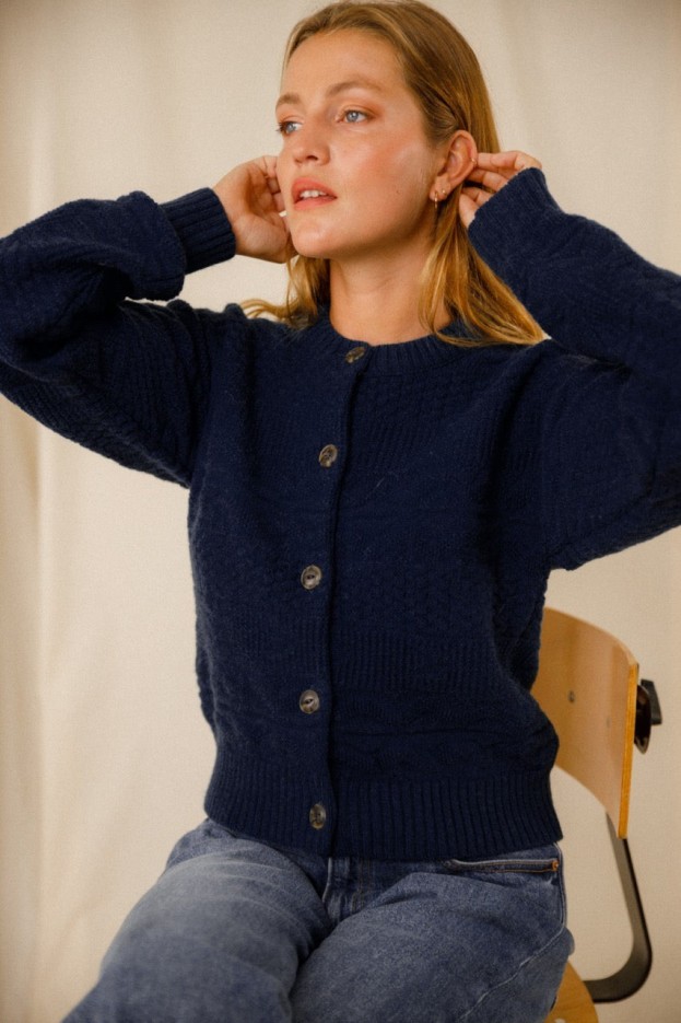 Gilet Anouck laine vierge