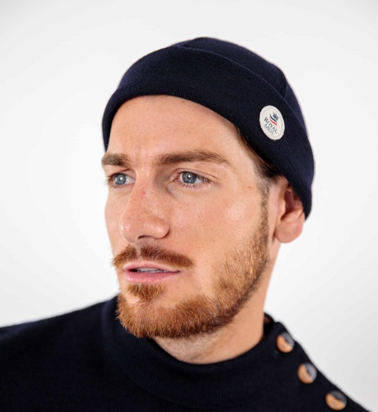 Bonnet unisexe miki breton laine vierge