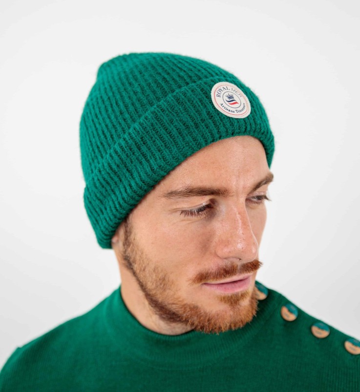 Bonnet uni unisexe Charly laine vierge