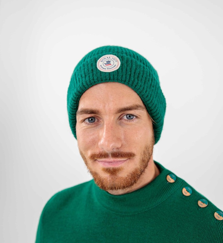 Bonnet uni unisexe Charly laine vierge