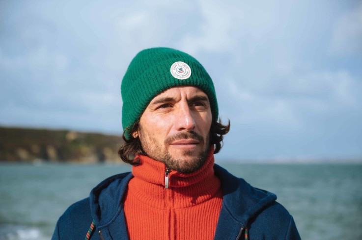 Bonnet uni unisexe Charly laine vierge