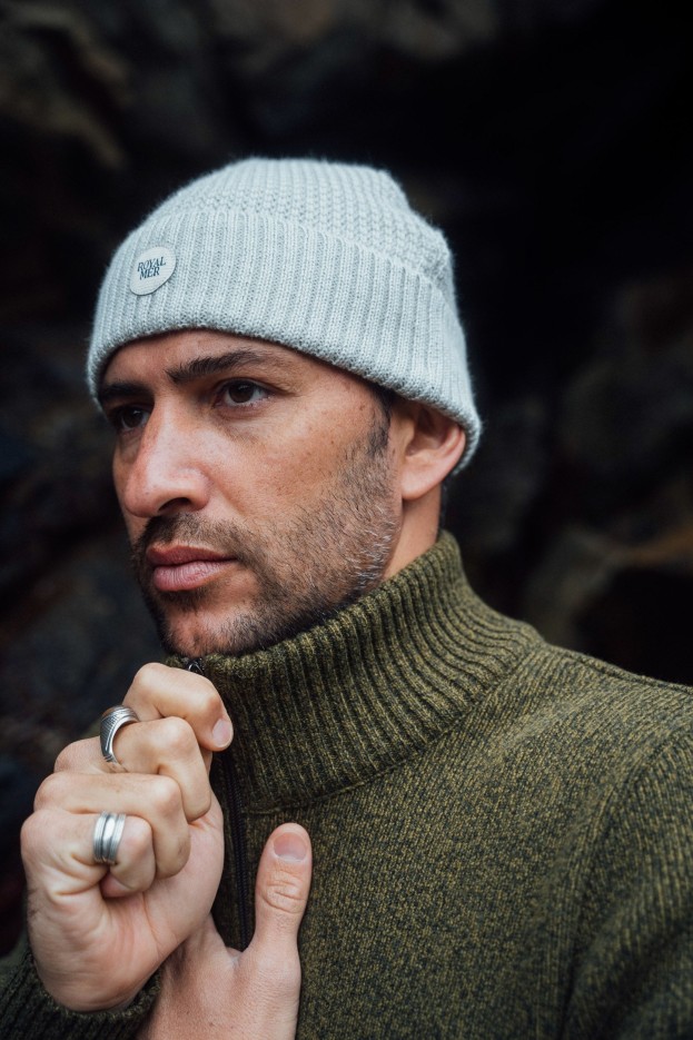 Bonnet uni unisexe Paulin laine mérinos