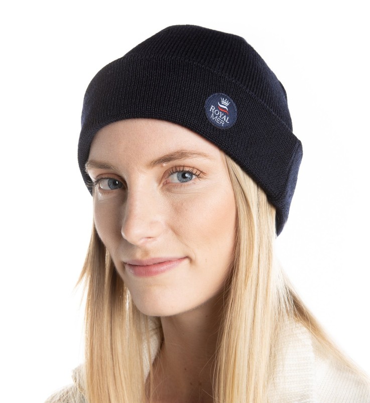 Bonnet uni unisexe Louet laine vierge