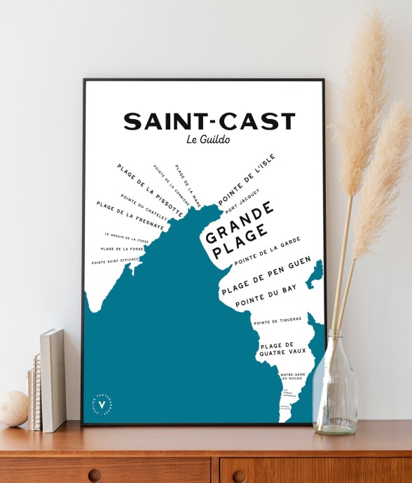 Carte de Saint Cast