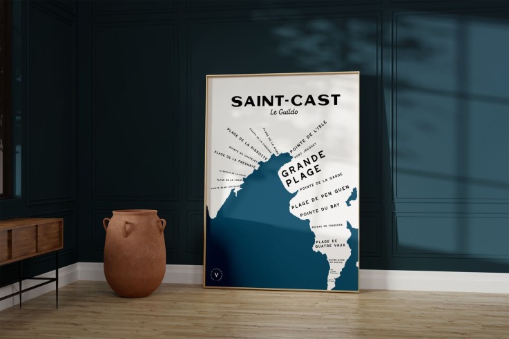 Carte de Saint Cast