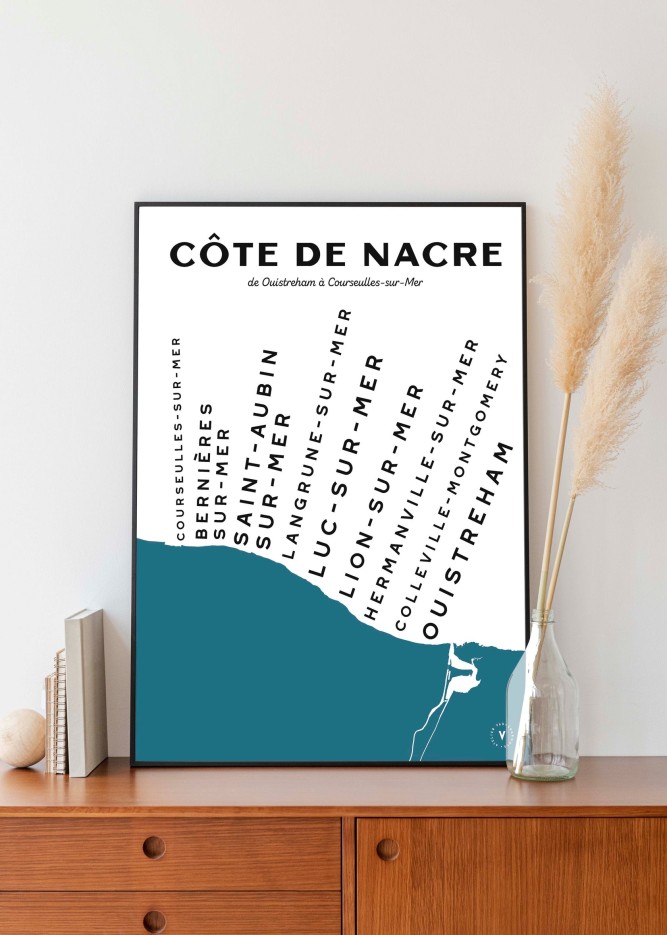 Carte de la Côte de Nacre