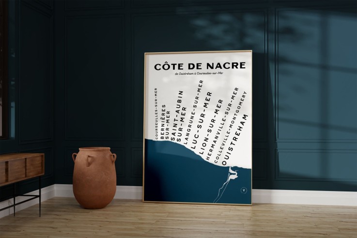 Carte de la Côte de Nacre