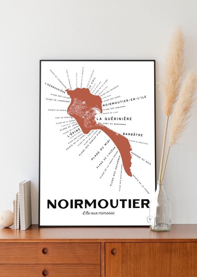 Carte de Noirmoutier