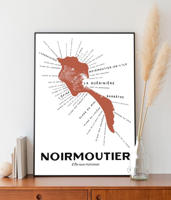 Carte de Noirmoutier