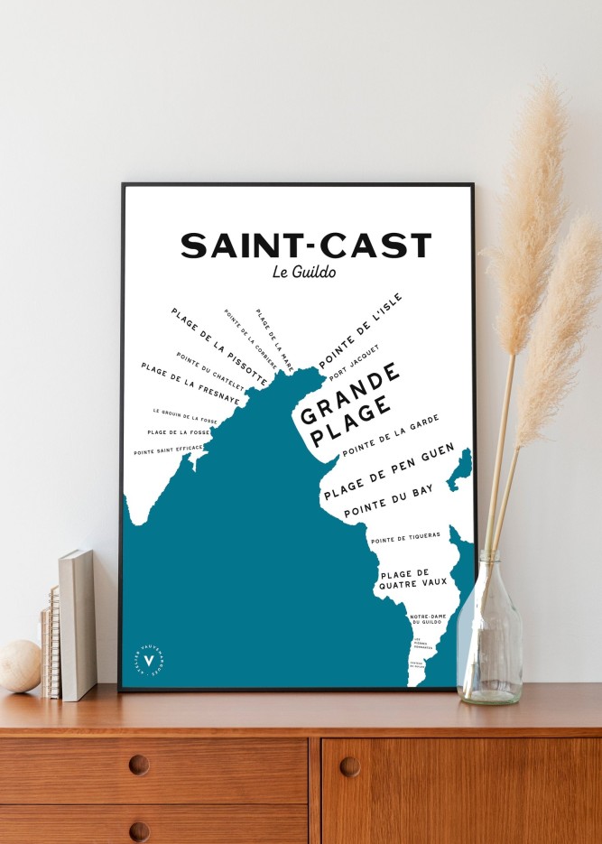 Carte de Saint Cast