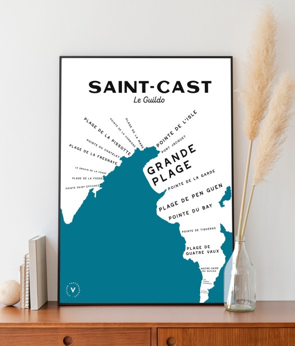 Carte de Saint Cast
