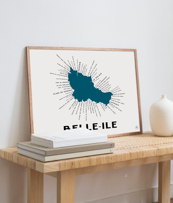 Carte de Belle-lle