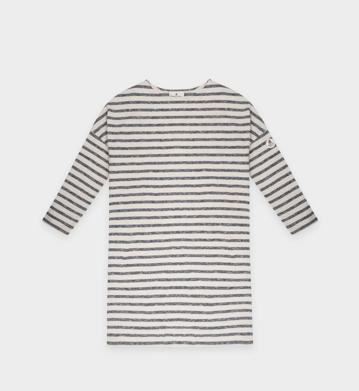 Robe marinière oversize Elsa coton