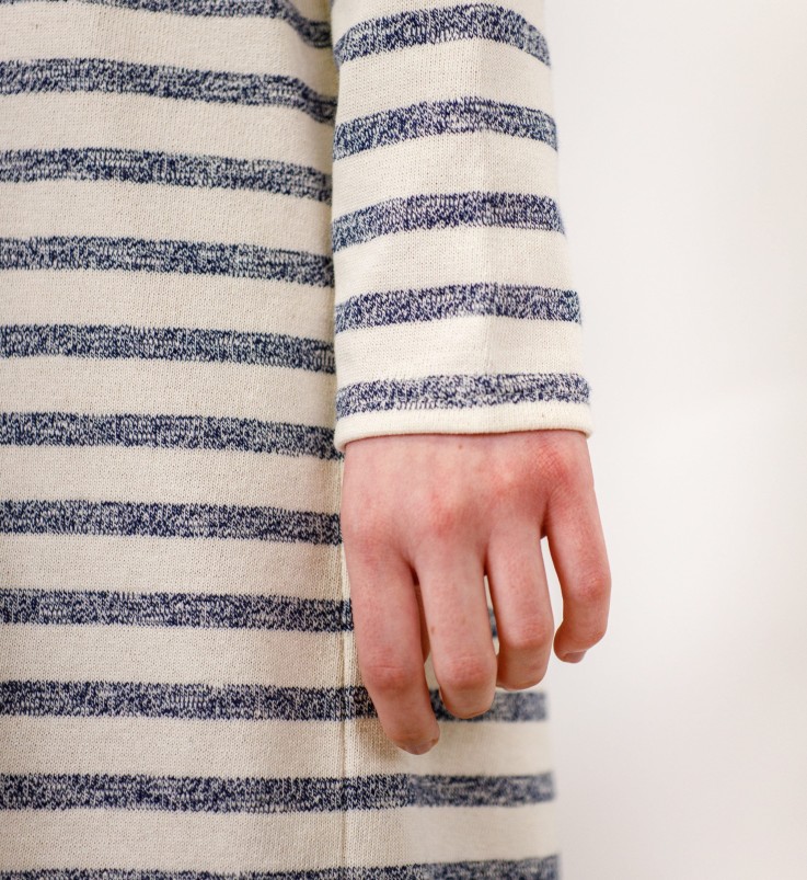 Robe marinière oversize Elsa coton