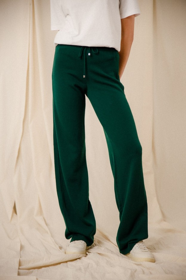Pantalon Elliz laine mérinos extra fine