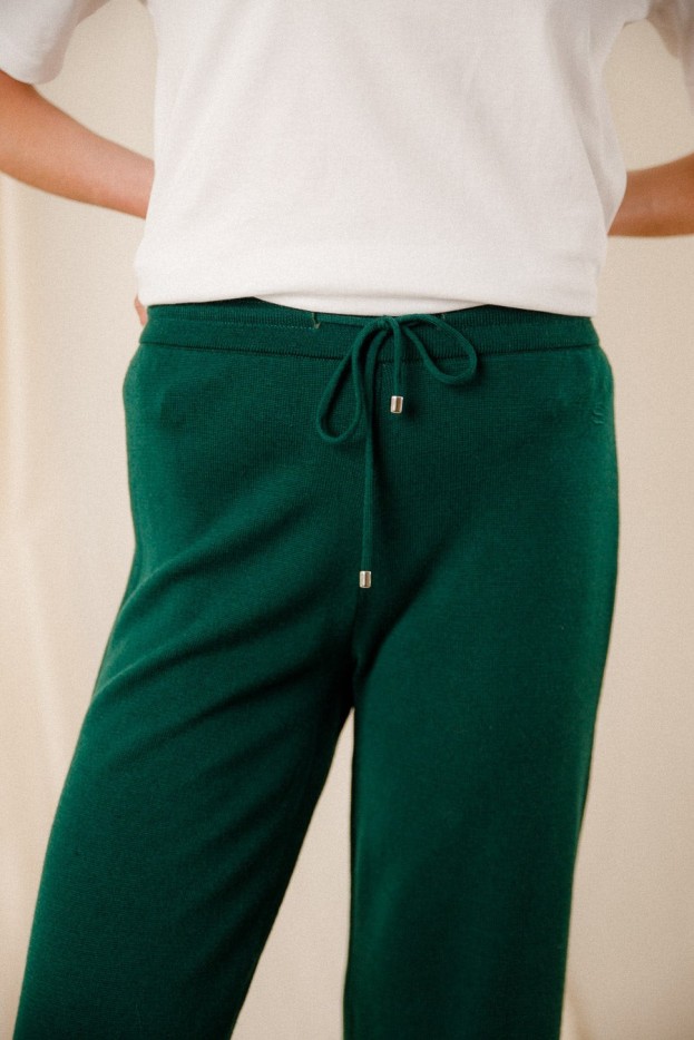 Pantalon Elliz laine mérinos extra fine