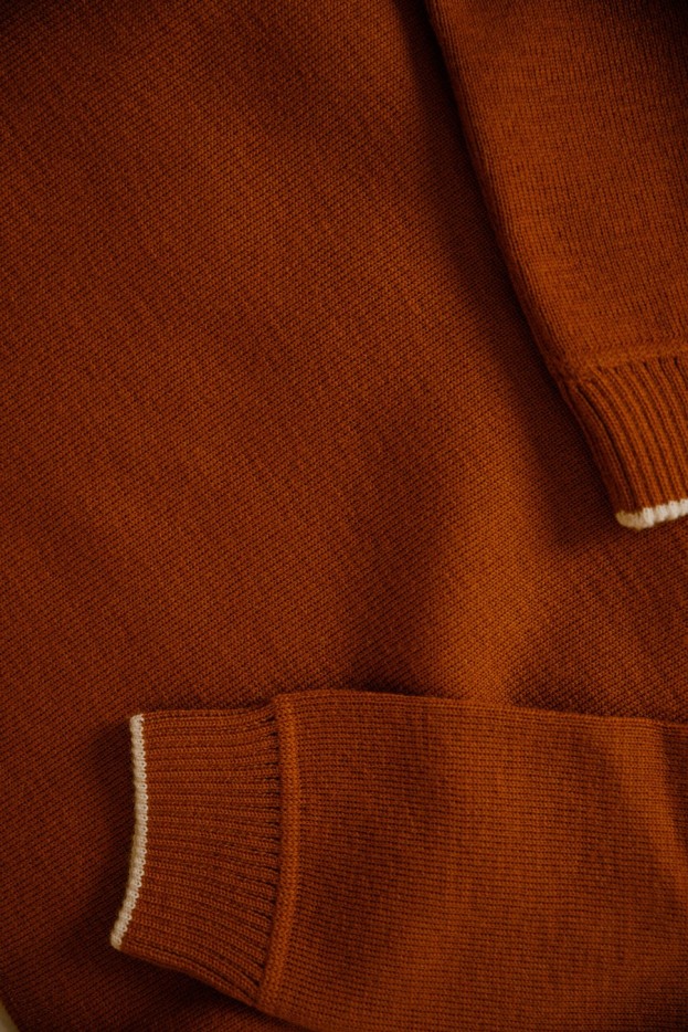 Pull Bertrand laine vierge bicolore