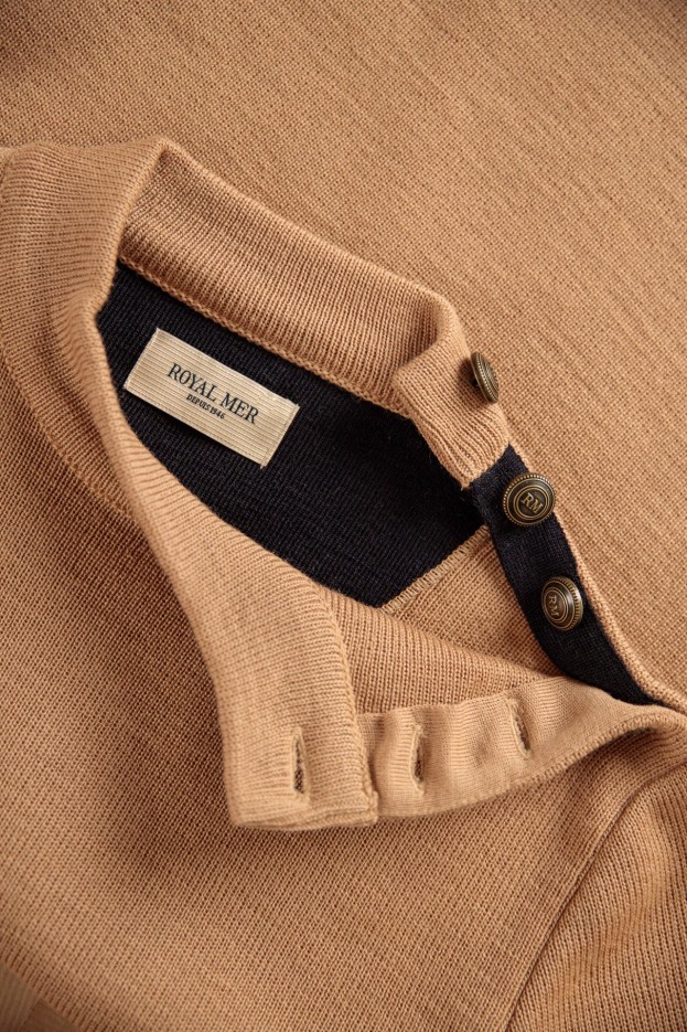 Pull marin uni Adrian 2 laine vierge