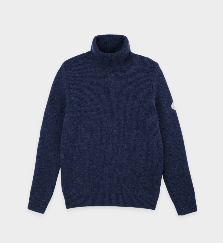 Pull col roulé Vadim laine vierge